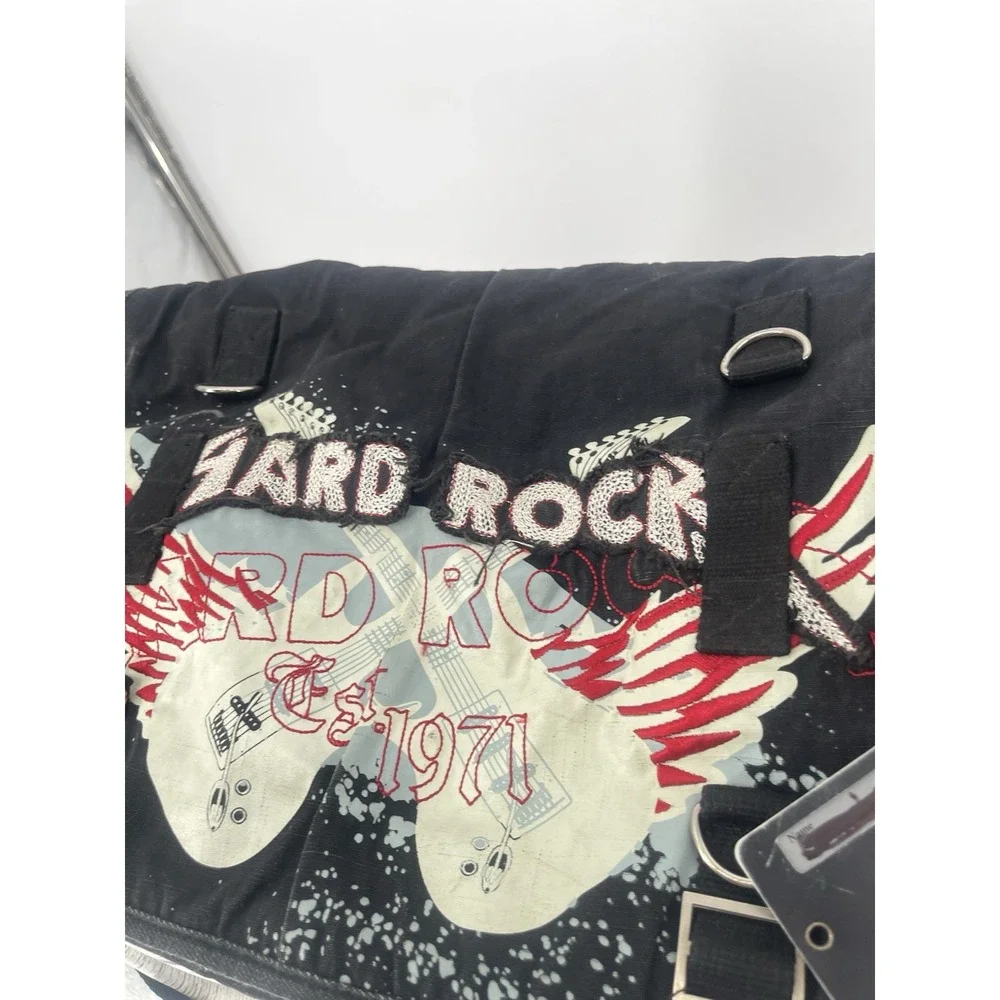 Hard Rock Cafe Messenger Bag 17x12x6